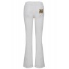 Jeans Flora 15 Flare Logo Blanco