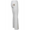 Jeans Flora 15 Flare Logo Blanco