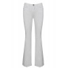 Jeans Flora 15 Flare Logo Blanco