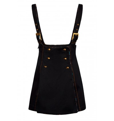 Pichi Jeans Mariposa Negro