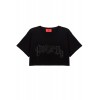 CROP ANIYE STUD BLACK