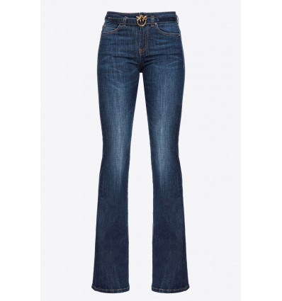 JEANS FLORA FLARE DARK WASH
