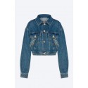 Chaqueta Cropped Denim Tirantes