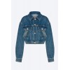 Chaqueta Cropped Denim Tirantes