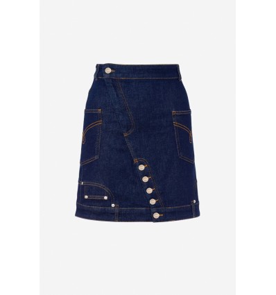 SKIRT BLUE STRECH DENIM