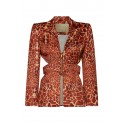 BLAZER CUT OUT ESTAMPADO JIRAFA