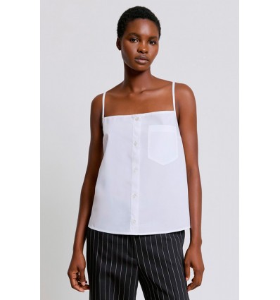 SHIRT-TOP WITH REMOBABLE SLEEVES