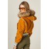 BOMBER PIEL CAMEL