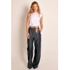 PANTALON PALAZZO DENIM