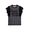 RUFFLE LACE T-SHIRT