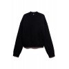 JERSEY TURTLENECK KOLOR BLACK
