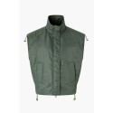 ANGELES GILET VERDE MAT