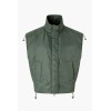 ANGELES GILET VERDE MAT