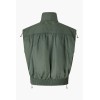 ANGELES GILET VERDE MAT