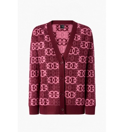 HALF BREED CARDIGAN BURGUNDY