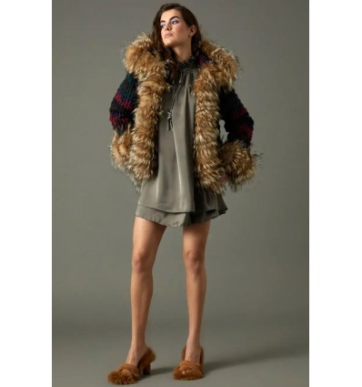 ABRIGO LANA EVASÉ COYOTE