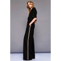 ELASTIC-WAIST LUREX PANTS