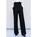 HIGH WAIST PANTS BLACK