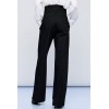 HIGH WAIST PANTS BLACK