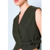 VEST-TOP OLIVE