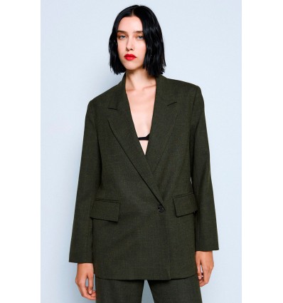 OVERSIZE BLAZER OLIVE