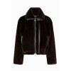 BLOUSON SIMILVISONE MARRONE