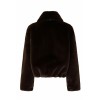 BLOUSON SIMILVISONE MARRONE