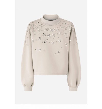 BIBIANA MAGLIA NEOPRENE GRIGIO